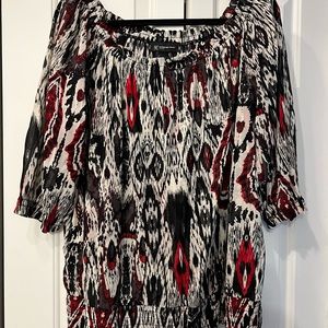 INC International Concepts Mesh Top Banded Waistband 1X